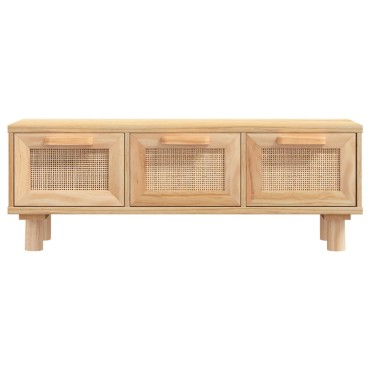 vidaXL Τραπεζάκι Σαλονιού Καφέ 80x40x30cm Επεξ. Ξύλο & Μασίφ Πεύκο 1 τεμ.