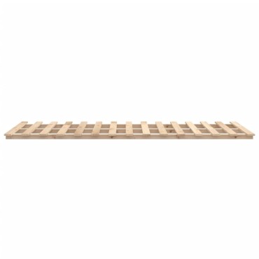 vidaXL Πλαίσιο Κρεβατιού 120 x 190 εκ. από Μασίφ Ξύλο Πεύκου