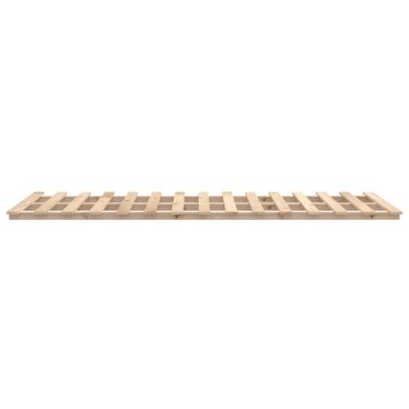 vidaXL Πλαίσιο Κρεβατιού 140 x 200 εκ. από Μασίφ Ξύλο Πεύκου