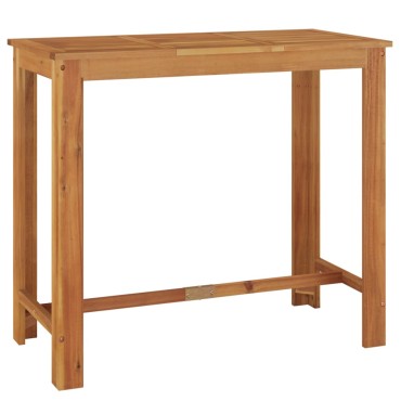 vidaXL Τραπέζι Μπαρ Κήπου 120x60x105cm από Μασίφ Ξύλο Ακακίας 1 τεμ.