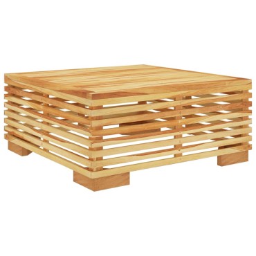 vidaXL Τραπεζάκι Κήπου 69,5x69,5x31cm από Μασίφ Ξύλο Teak