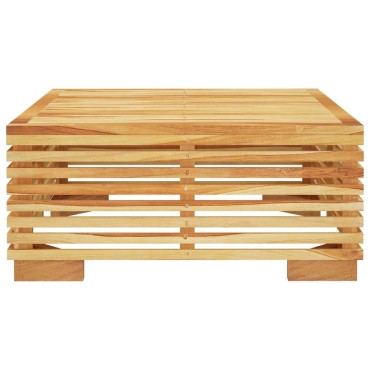 vidaXL Τραπεζάκι Κήπου 69,5x69,5x31cm από Μασίφ Ξύλο Teak