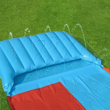 Bestway Νεροτσουλήθρα H2OGO Water Slide Tsunami Splash Ramp Double