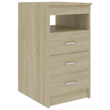 vidaXL Γραφείο Χρώμα Sonoma Δρυς 140x50x76cm από Επεξ. Ξύλο 1 τεμ.