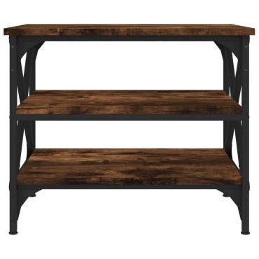 vidaXL Βοηθητικό Τραπέζι Καπνιστή Δρυς 55x38x45cm Επεξεργασμένο Ξύλο