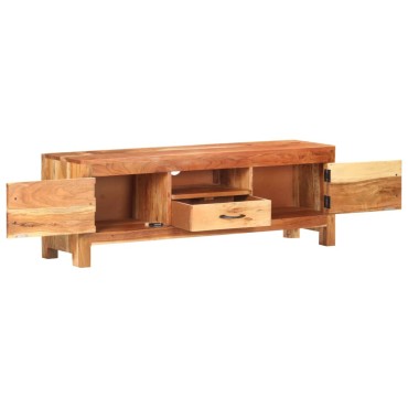 vidaXL Έπιπλο Τηλεόρασης 116x30x40cm από Μασίφ Ξύλο Ακακίας