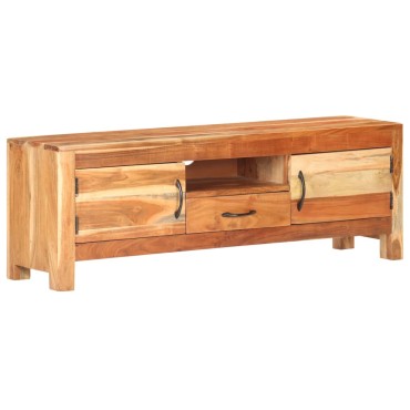 vidaXL Έπιπλο Τηλεόρασης 116x30x40cm από Μασίφ Ξύλο Ακακίας