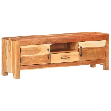 vidaXL Έπιπλο Τηλεόρασης 116x30x40cm από Μασίφ Ξύλο Ακακίας