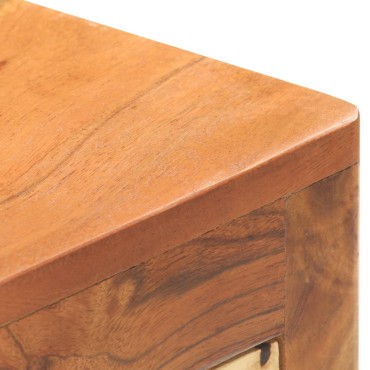vidaXL Έπιπλο Τηλεόρασης 116x30x40cm από Μασίφ Ξύλο Ακακίας