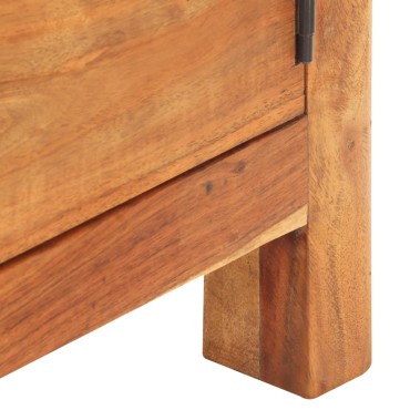 vidaXL Έπιπλο Τηλεόρασης 116x30x40cm από Μασίφ Ξύλο Ακακίας