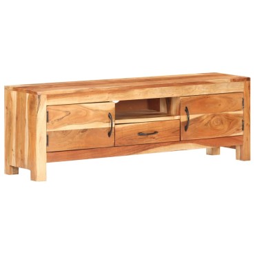 vidaXL Έπιπλο Τηλεόρασης 116x30x40cm από Μασίφ Ξύλο Ακακίας