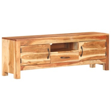 vidaXL Έπιπλο Τηλεόρασης 116x30x40cm από Μασίφ Ξύλο Ακακίας