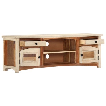 vidaXL Έπιπλο Τηλεόρασης 120x30x40cm από Μασίφ Ανακυκλωμένο Ξύλο