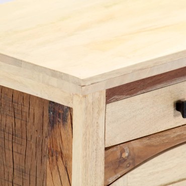 vidaXL Έπιπλο Τηλεόρασης 120x30x40cm από Μασίφ Ανακυκλωμένο Ξύλο