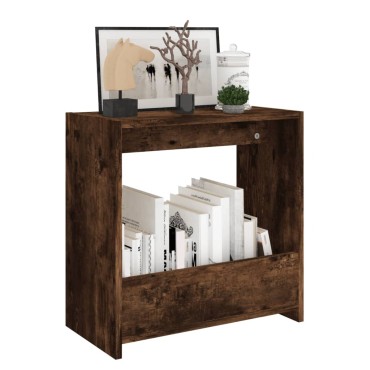 vidaXL Βοηθητικό Τραπέζι Καπνιστή Δρυς 50x26x50cm Επεξεργασμένο Ξύλο 1 τεμ.
