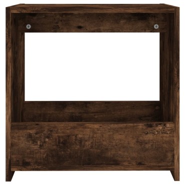 vidaXL Βοηθητικό Τραπέζι Καπνιστή Δρυς 50x26x50cm Επεξεργασμένο Ξύλο 1 τεμ.