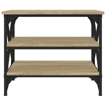 vidaXL Βοηθητικό Τραπέζι Sonoma Δρυς 55x38x45cm Επεξεργασμένο Ξύλο