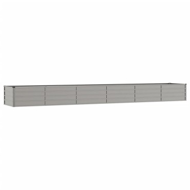 vidaXL Ζαρντινιέρα Σκουριασμένο 480x80x45 εκ. Ατσάλι Σκληρυθέν Αέρα
