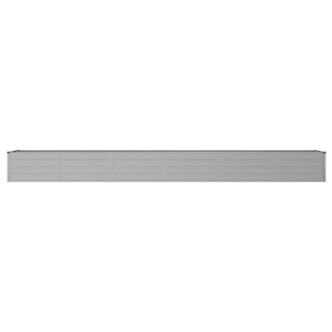 vidaXL Ζαρντινιέρα Σκουριασμένο 480x80x45 εκ. Ατσάλι Σκληρυθέν Αέρα