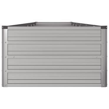 vidaXL Ζαρντινιέρα Σκουριασμένο 480x80x45 εκ. Ατσάλι Σκληρυθέν Αέρα