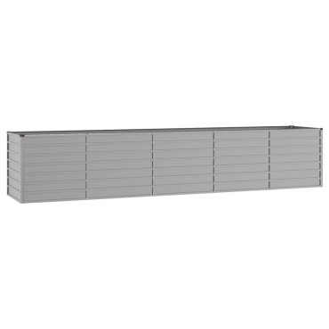vidaXL Ζαρντινιέρα Σκουριασμένο 400x80x77 εκ. Ατσάλι Σκληρυθέν Αέρα