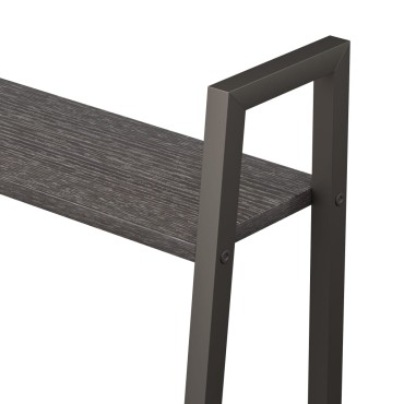 vidaXL Ραφιέρα Όρθια 4 Επιπέδων Μαύρη 56x35x140cm 1 τεμ.
