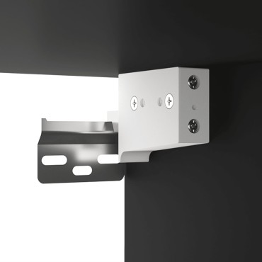 vidaXL Έπιπλα Τηλεόρασης 2 τεμ. Μαύρα 80x30x30cm Επεξεργασμένο Ξύλο