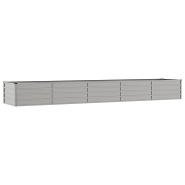 vidaXL Ζαρντινιέρα Σκουριασμένο 400x80x45 εκ. Ατσάλι Σκληρυθέν Αέρα