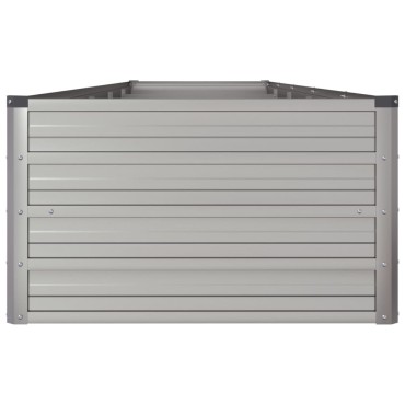 vidaXL Ζαρντινιέρα Σκουριασμένο 400x80x45 εκ. Ατσάλι Σκληρυθέν Αέρα