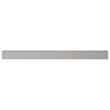 vidaXL Ζαρντινιέρα Σκουριασμένο 600x80x45 εκ. Ατσάλι Σκληρυθέν Αέρα