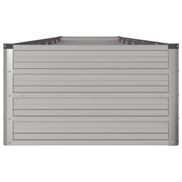 vidaXL Ζαρντινιέρα Σκουριασμένο 600x80x45 εκ. Ατσάλι Σκληρυθέν Αέρα