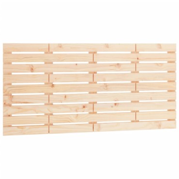 vidaXL Κεφαλάρι Επιτοίχιο 146x3x63cm από Μασίφ Ξύλο Πεύκου 1 τεμ.