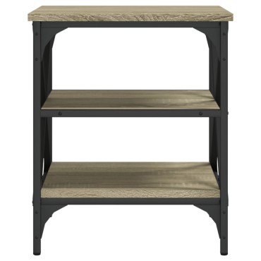 vidaXL Βοηθητικά Τραπέζια 2 τεμ. Sonoma Δρυς 40x42x50cm Επεξ. Ξύλο
