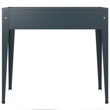 vidaXL Ζαρντινιέρα 100,5 x 40,5 x 90 εκ. Γαλβανισμένος Χάλυβας