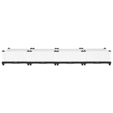 vidaXL Ζαρντινιέρα 160 x 40 x 23 εκ. από Πολυπροπυλένιο