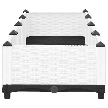 vidaXL Ζαρντινιέρα 160 x 40 x 23 εκ. από Πολυπροπυλένιο