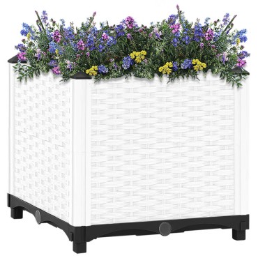 vidaXL Ζαρντινιέρα 40 x 40 x 38 εκ. από Πολυπροπυλένιο