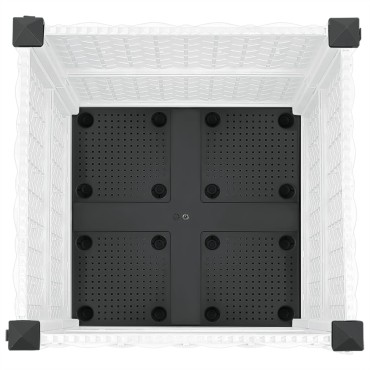 vidaXL Ζαρντινιέρα 40 x 40 x 38 εκ. από Πολυπροπυλένιο