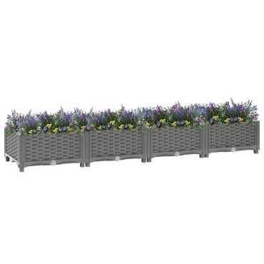 vidaXL Ζαρντινιέρα 160 x 40 x 23 εκ. από Πολυπροπυλένιο