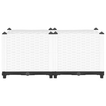 vidaXL Ζαρντινιέρα 80 x 40 x 38 εκ. από Πολυπροπυλένιο