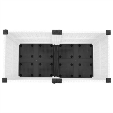 vidaXL Ζαρντινιέρα 80 x 40 x 38 εκ. από Πολυπροπυλένιο