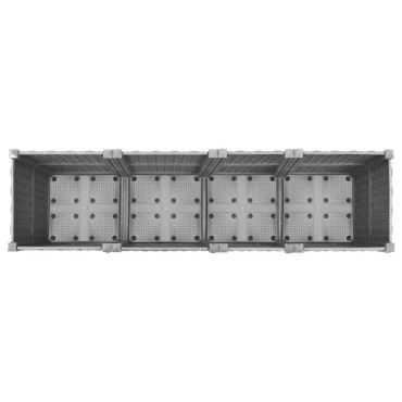vidaXL Ζαρντινιέρα 160 x 40 x 38 εκ. από Πολυπροπυλένιο