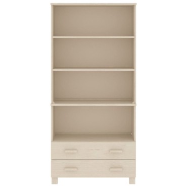 vidaXL Ντουλάπι HAMAR από Μασίφ Ξύλο Πεύκου Μελί 85x35x180cm 1 τεμ.