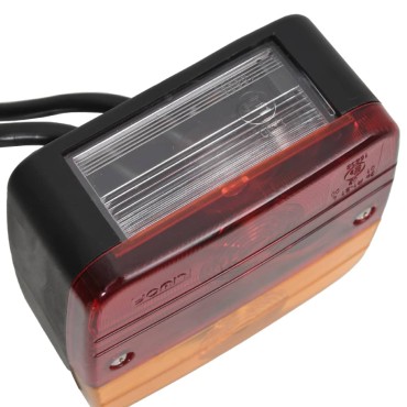 vidaXL Φώτα Τρέιλερ 2 τεμ. Κόκκινα 10,5x5x9,5 εκ. Κλασ. Λαμπτήρας 12V