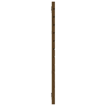 vidaXL Κεφαλάρι Τοίχου Μελί 206x3x91,5cm από Μασίφ Ξύλο Πεύκου 1 τεμ.