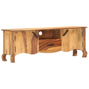 vidaXL Έπιπλο Τηλεόρασης 115x30x42cm από Μασίφ Ξύλο