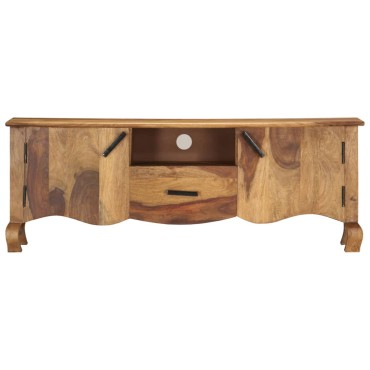 vidaXL Έπιπλο Τηλεόρασης 115x30x42cm από Μασίφ Ξύλο