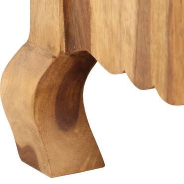 vidaXL Έπιπλο Τηλεόρασης 115x30x42cm από Μασίφ Ξύλο