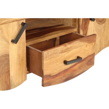 vidaXL Έπιπλο Τηλεόρασης 115x30x42cm από Μασίφ Ξύλο