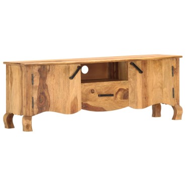 vidaXL Έπιπλο Τηλεόρασης 115x30x42cm από Μασίφ Ξύλο